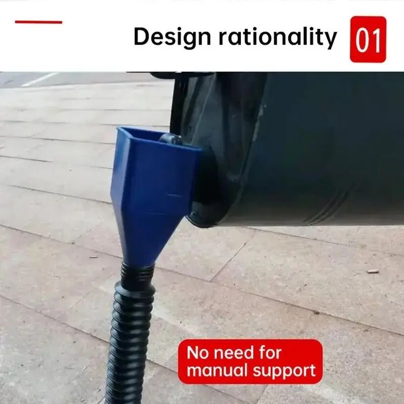 Plastic Oil Funnel For Cars And Motorcycles With Flexible Design 3