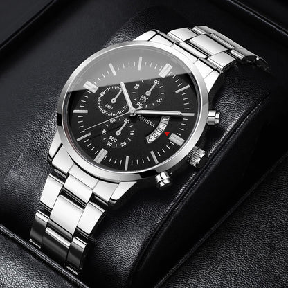 Luxury Calendar Quartz Watch for Man, Fashion Men Business Watches, Clock Relogio Masculino