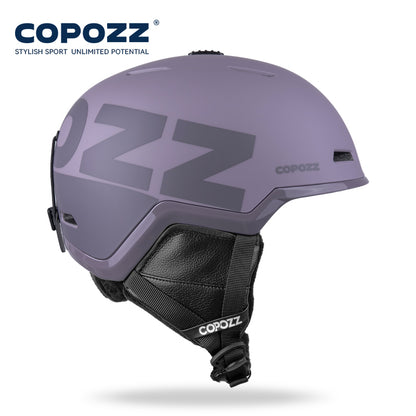 HalfCovered Ski Helmet For Adults Skiing Safety Helmet For Men Women Snowboard Skateboard Protectio