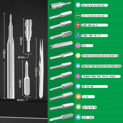 Screwdriver Set With Multifunctional Electronic Kit For Macbook Mobile Phones And Tablets Repair 1