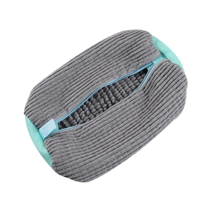 Laundry Bag Shoe Washing Bag, Padded Net Protector for Shoes, Machine Friendly Polyester Wash Bags, Drying Shoe Mesh Bag