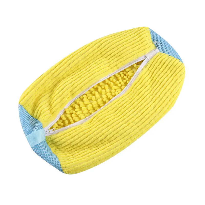 Laundry Bag Shoe Washing Bag, Padded Net Protector for Shoes, Machine Friendly Polyester Wash Bags, Drying Shoe Mesh Bag