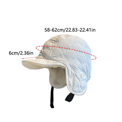 Warm Reversible Ski Hat Winter Men Women Trapper Bomber Cap Waterproof Earflap Aviator Trooper Prot 2