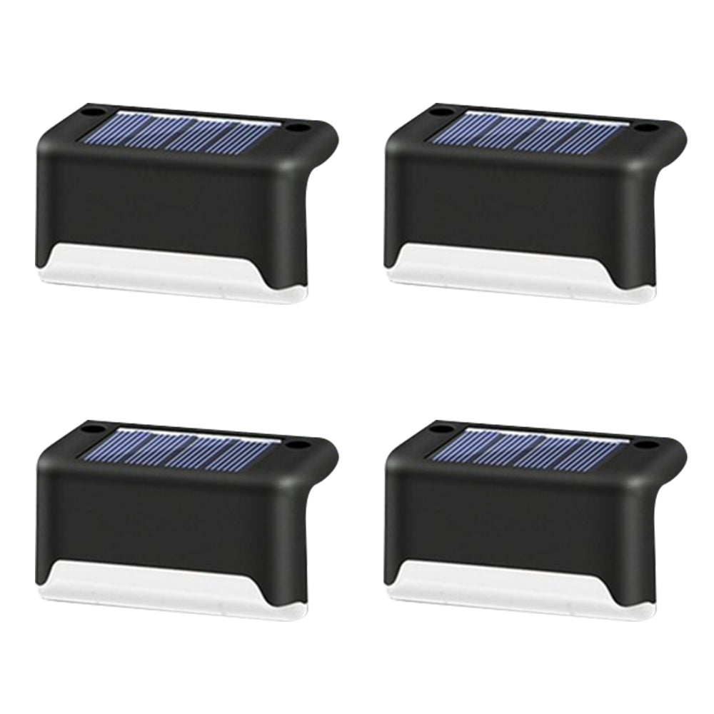 Super Bright LED Solar Step Lights Waterproof Outdoor Solar Lamps Warm White Solar Fence Wall Lamp  6