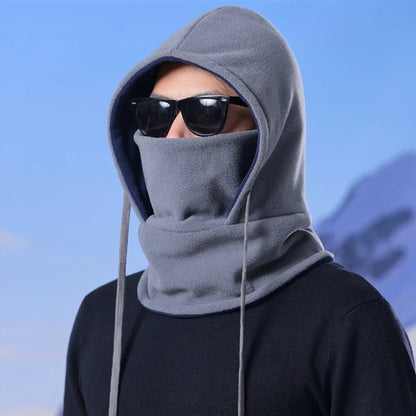 Unisex Winter Warm Balaclava Hat With Mask Windproof Fur Cap For Men Women Winter Hat 2