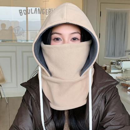 Unisex Winter Warm Balaclava Hat With Mask Windproof Fur Cap For Men Women Winter Hat 4