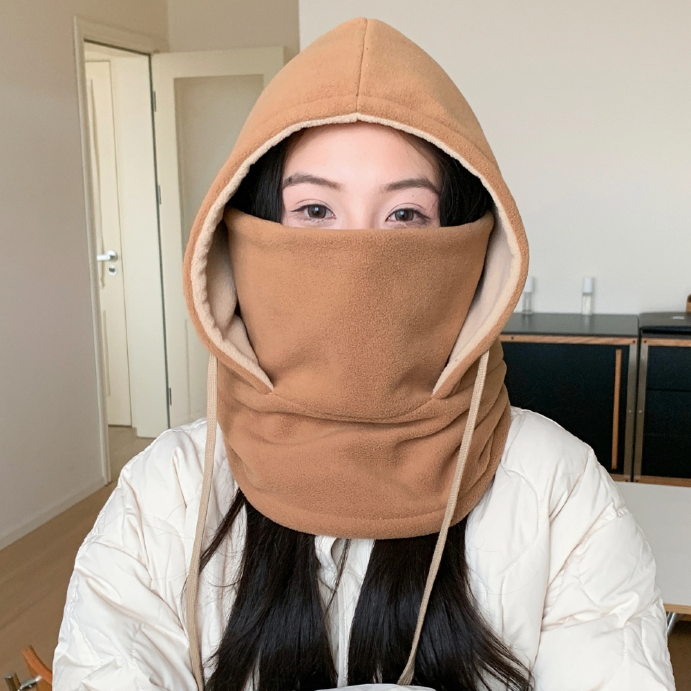Unisex Winter Warm Balaclava Hat With Mask Windproof Fur Cap For Men Women Winter Hat 5