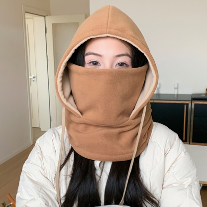 Unisex Winter Warm Balaclava Hat With Mask Windproof Fur Cap For Men Women Winter Hat 5