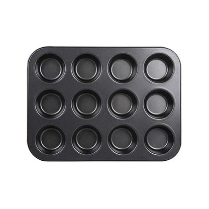 Premium Square Cupcake  Muffin Baking Pan  612Cup Carbon Steel Nonstick Baking Pan 7