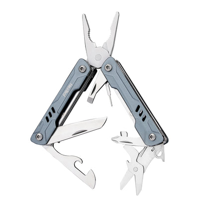 Compact Multi Tool Mini Sailor Pliers Folding Knife With Outdoor Scissors Wire Cutters And EDC Card 6