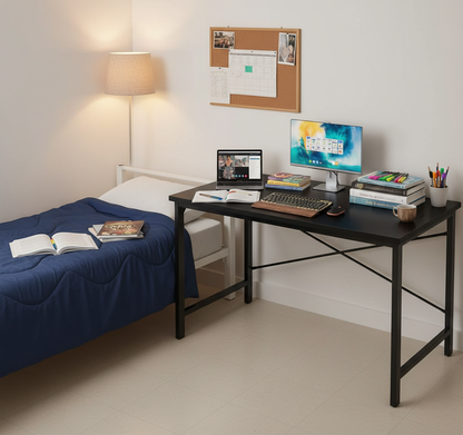 Sturdy Home Office Table For Dorms And Small Rooms Compact Computer Desk For Students 2