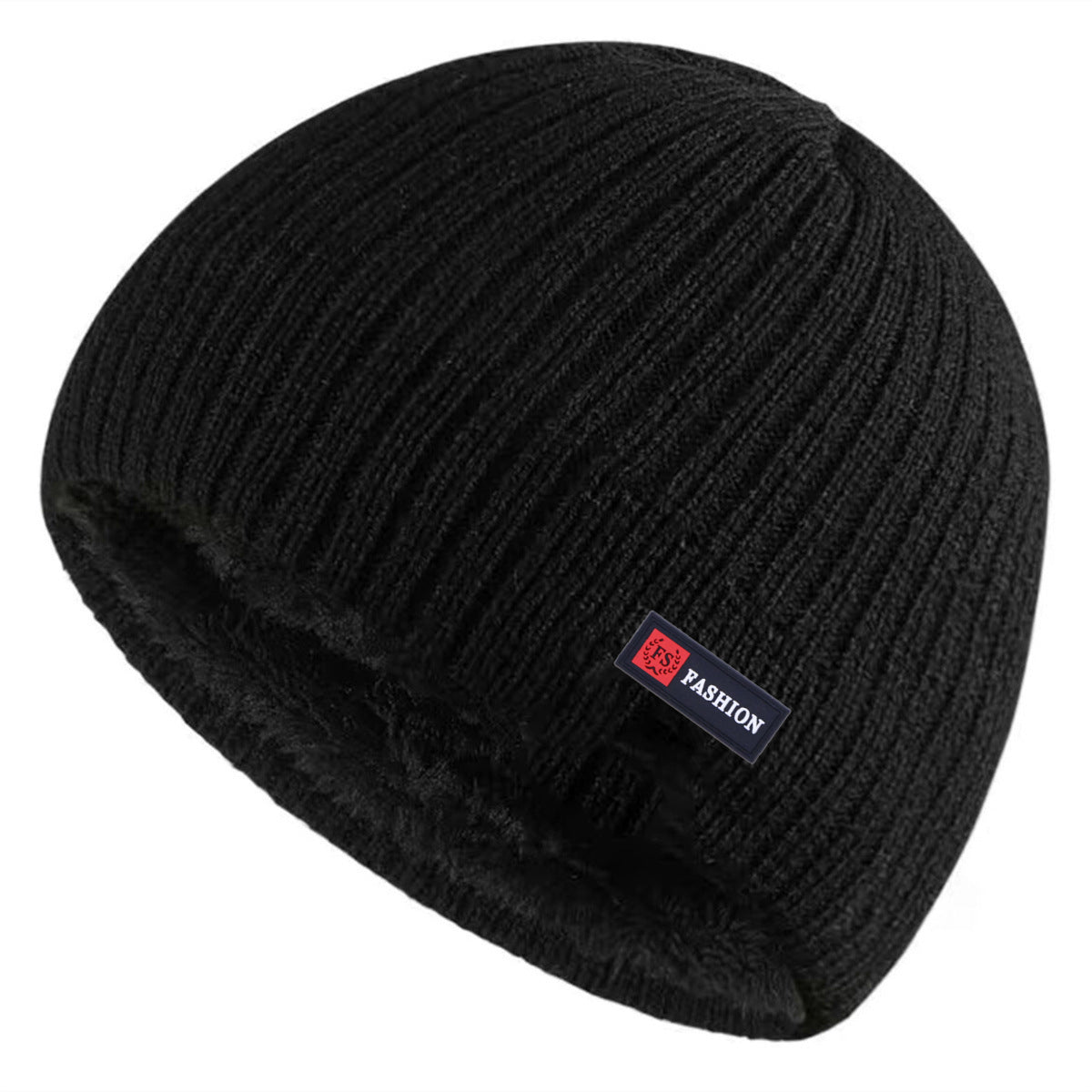 Windproof And Warm Autumn And Winter Thick Wool Blended Knitted Hats For Men And Women Outdoor Wear 5