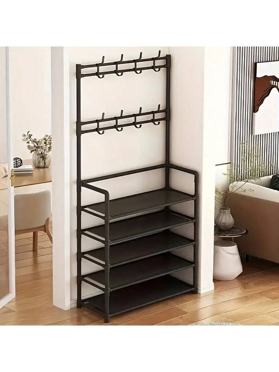 Portable Shoe Storage Rack Reinforced Hat Racks With Shelves Insoles And Shoe Storage Racks 2