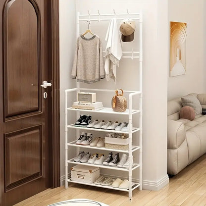 Portable Shoe Storage Rack Reinforced Hat Racks With Shelves Insoles And Shoe Storage Racks 4