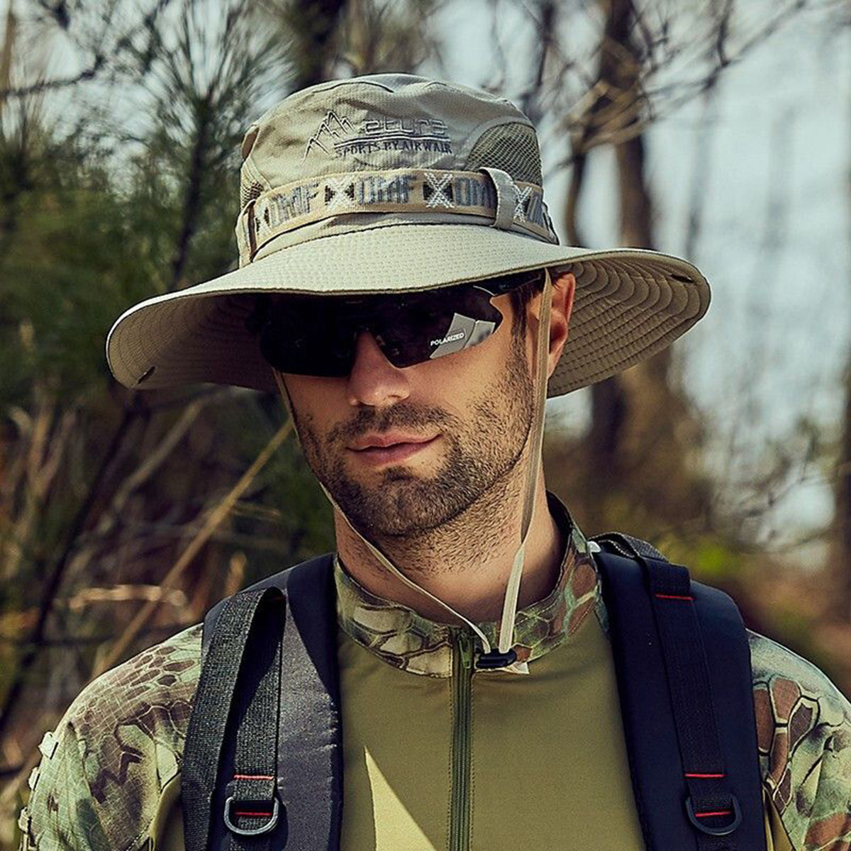 Outdoor Fishing Hat For Men Sun Protection Brim Suitable For Outdoor Travel And Sports 4