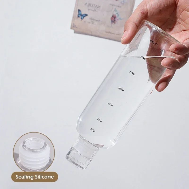 Premium Hydration Time Tracker Water Bottle  Leakproof Sports Bottle For Gym School Daily Use 3