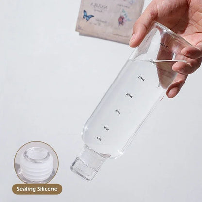 Premium Hydration Time Tracker Water Bottle  Leakproof Sports Bottle For Gym School Daily Use 3