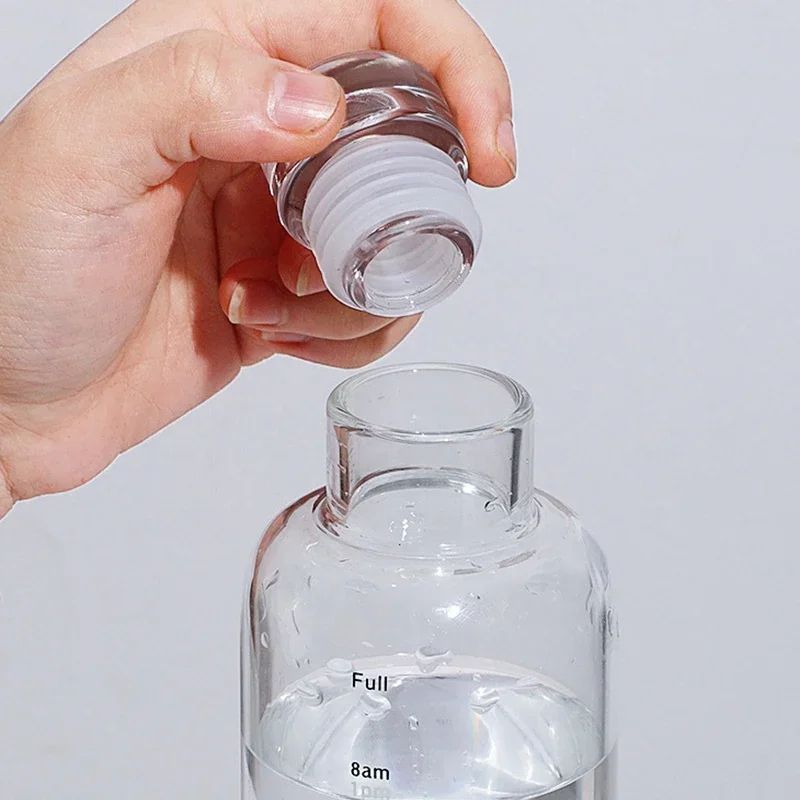Premium Hydration Time Tracker Water Bottle  Leakproof Sports Bottle For Gym School Daily Use 4