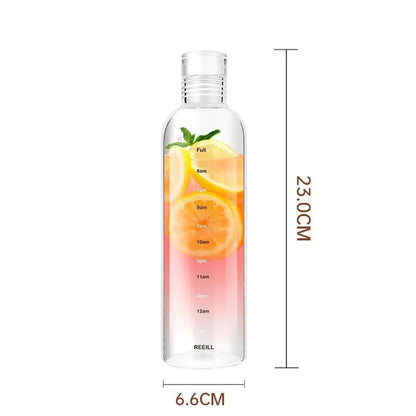 Premium Hydration Time Tracker Water Bottle  Leakproof Sports Bottle For Gym School Daily Use 6