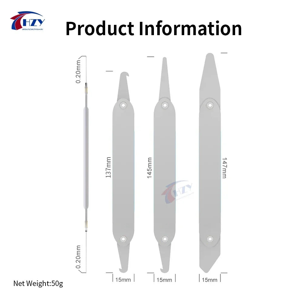 Metal Crowbar Pry Opening Tool Prying Knife Disassembly Blades Kit For Phone Computer IC Chip BGA R 1