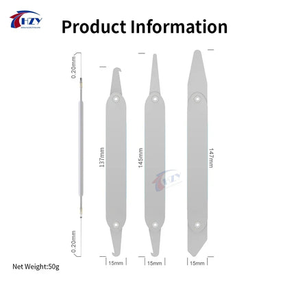 Metal Crowbar Pry Opening Tool Prying Knife Disassembly Blades Kit For Phone Computer IC Chip BGA R 1