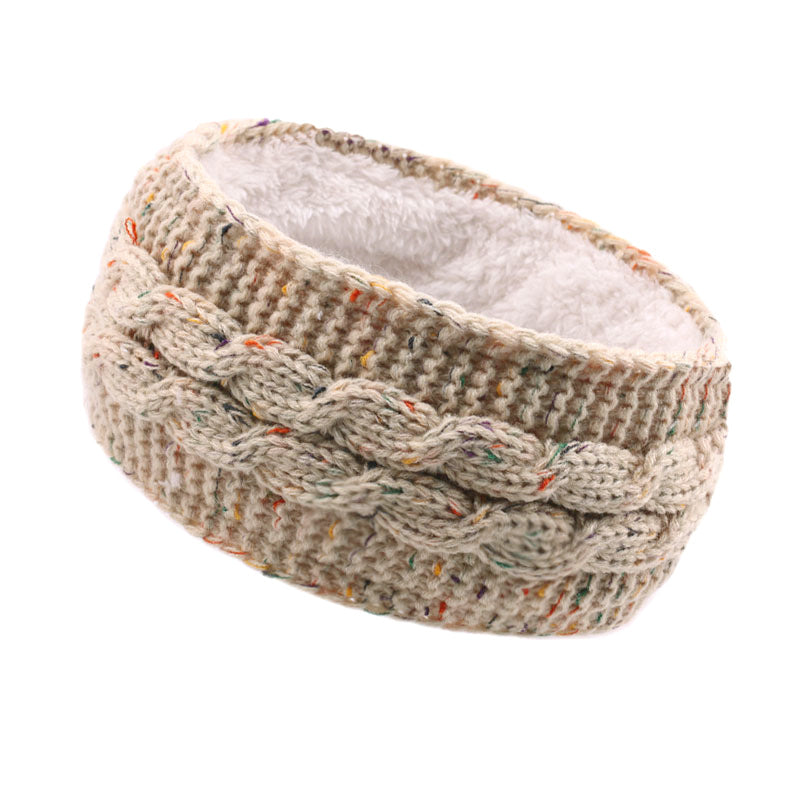 Thick Headband Winter Velvet Knitted Windproof Ear Protection For Ultimate Comfort 6