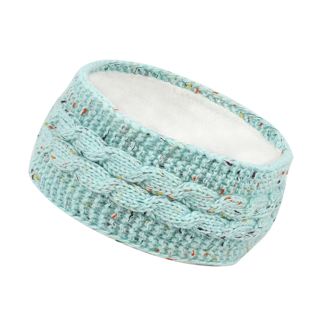 Thick Headband Winter Velvet Knitted Windproof Ear Protection For Ultimate Comfort 7