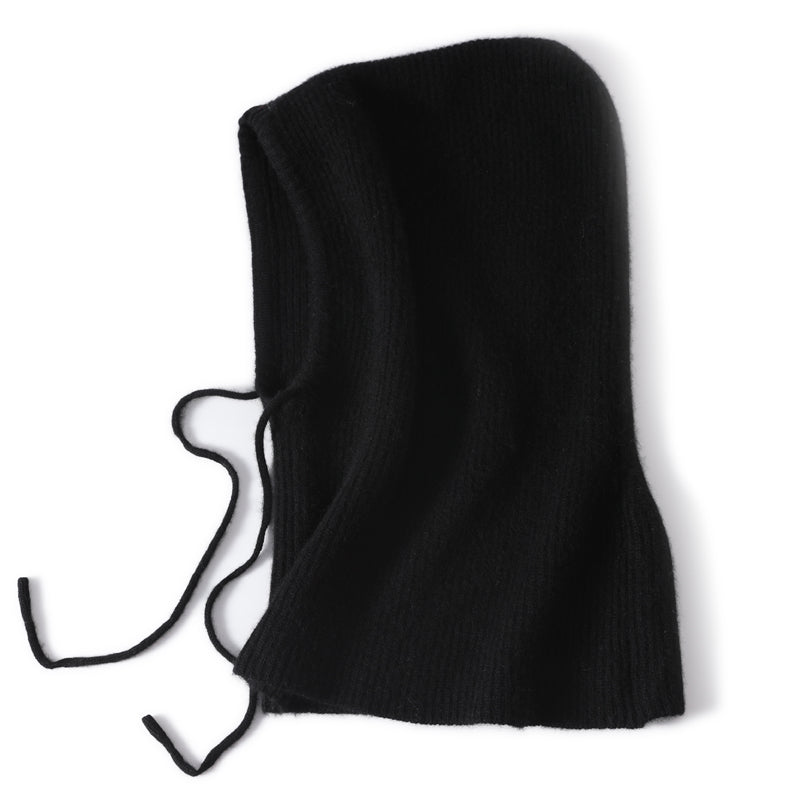 Winter Wool Balaclava Beanies For Men And Women Soft Warm Knitted Neck Face Protect Hooded Hats Dra 2