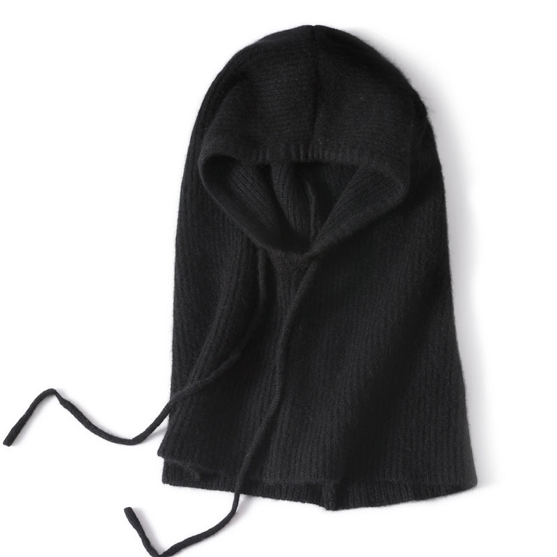 Winter Wool Balaclava Beanies For Men And Women Soft Warm Knitted Neck Face Protect Hooded Hats Dra 5