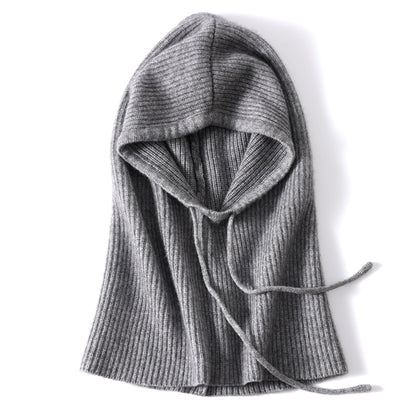 Winter Wool Balaclava Beanies For Men And Women Soft Warm Knitted Neck Face Protect Hooded Hats Dra 6