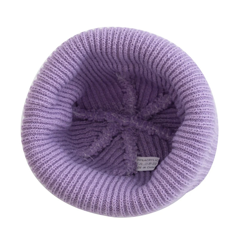 Women Winter Knitted Cap Hot Sale Saniro Hello Kitty Beanie Hat Cute Cartoon Melody 3