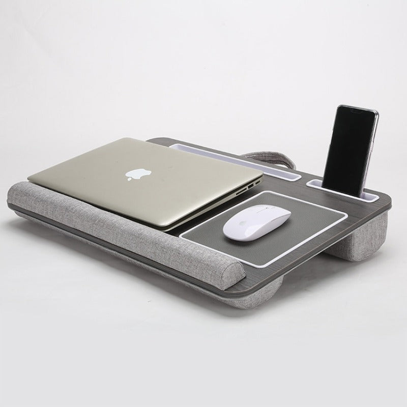 Multi Purpose Laptop Desk Leg Table AntiSlip Bar Design With Embedded Mouse Pad For Bedroom And Sof 1