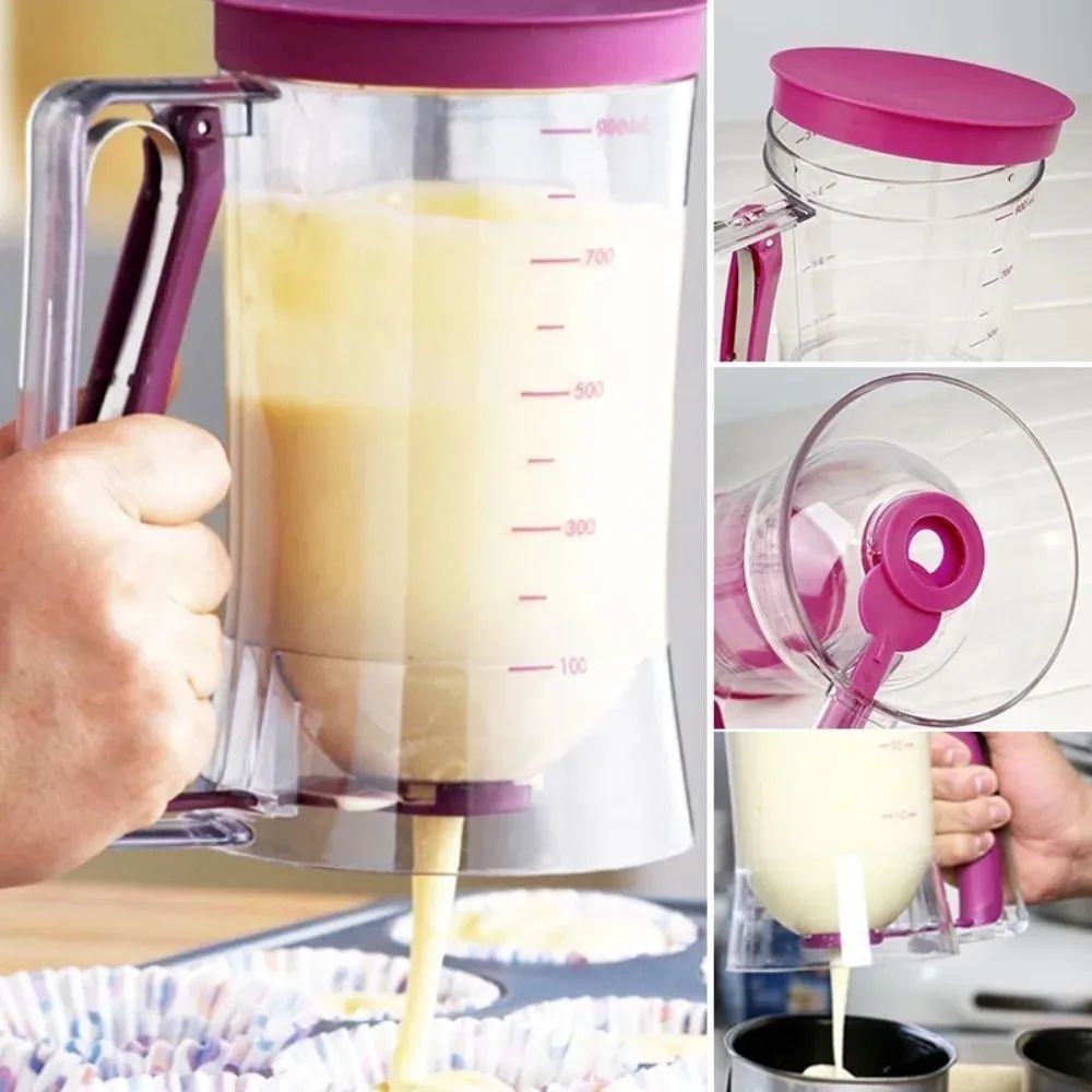 Premium 900 Ml Cake Batter Dispenser  Precision Cake Batter Dispenser  Baking Pouring Tool 4