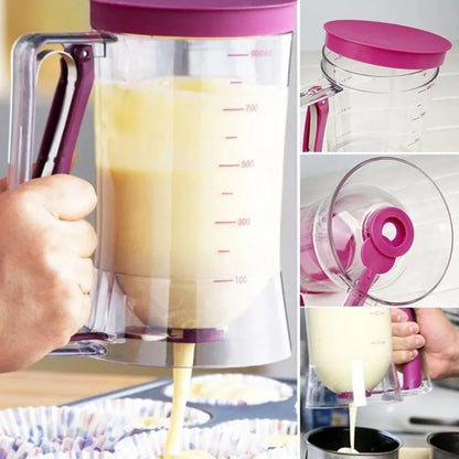 Premium 900 Ml Cake Batter Dispenser  Precision Cake Batter Dispenser  Baking Pouring Tool 4