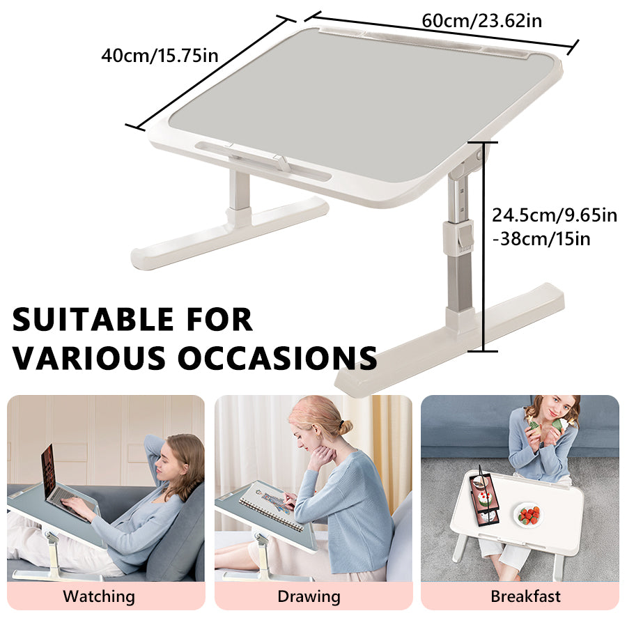 Foldable Laptop Desk Adjustable Office Desk Bed Table Computer Desk Childrens Study Desk For Bedroo 4