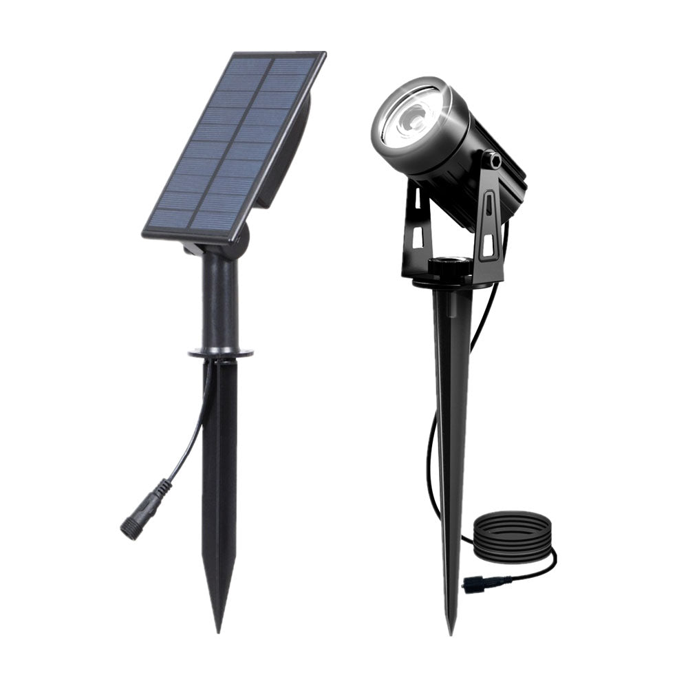 Solar LED Light Outdoor Landscape, Solar Powered Spotlight , Aluminum Anti-Rust Lamp for Yard and Garden Tree