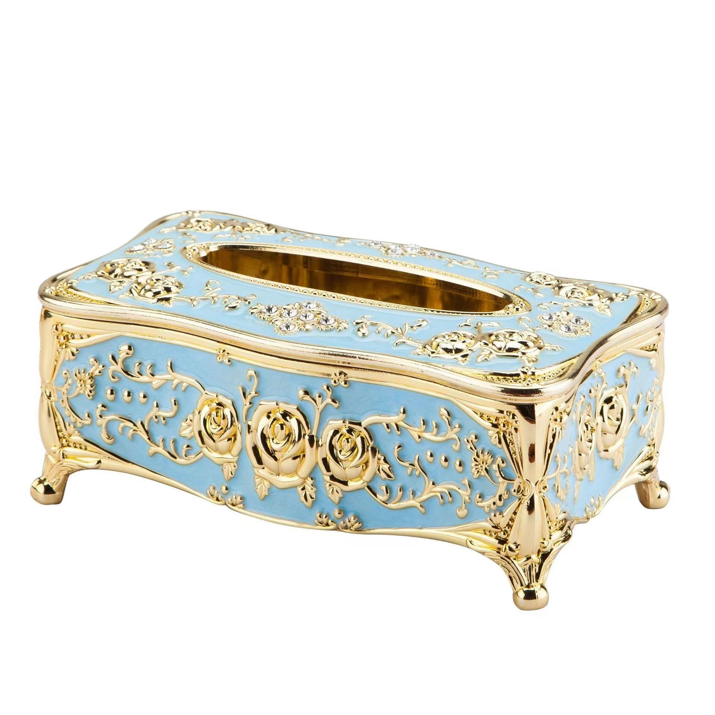 High-End European Style Tissue Box for Kitchen and Dining, Premium Napkin Extraction Box for Home Use