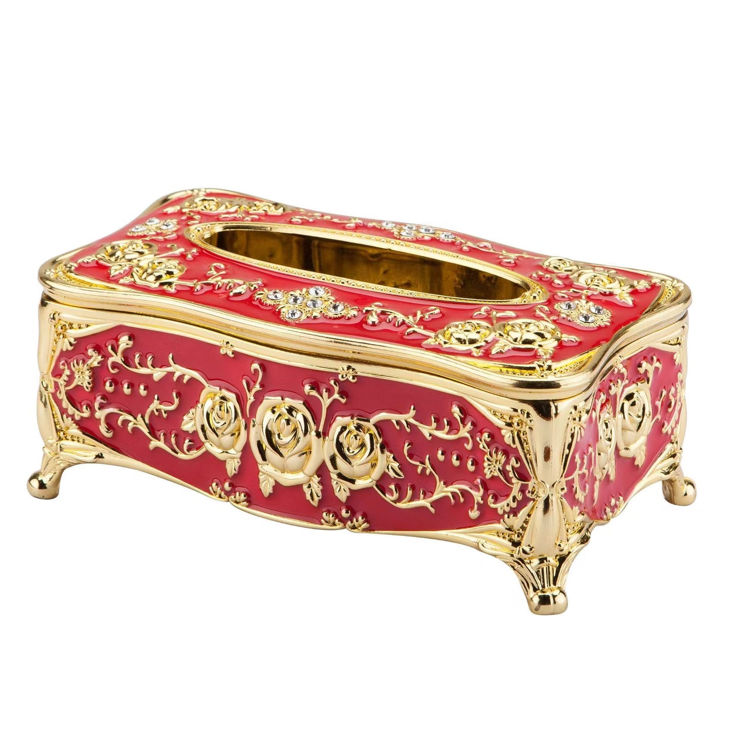 High-End European Style Tissue Box for Kitchen and Dining, Premium Napkin Extraction Box for Home Use