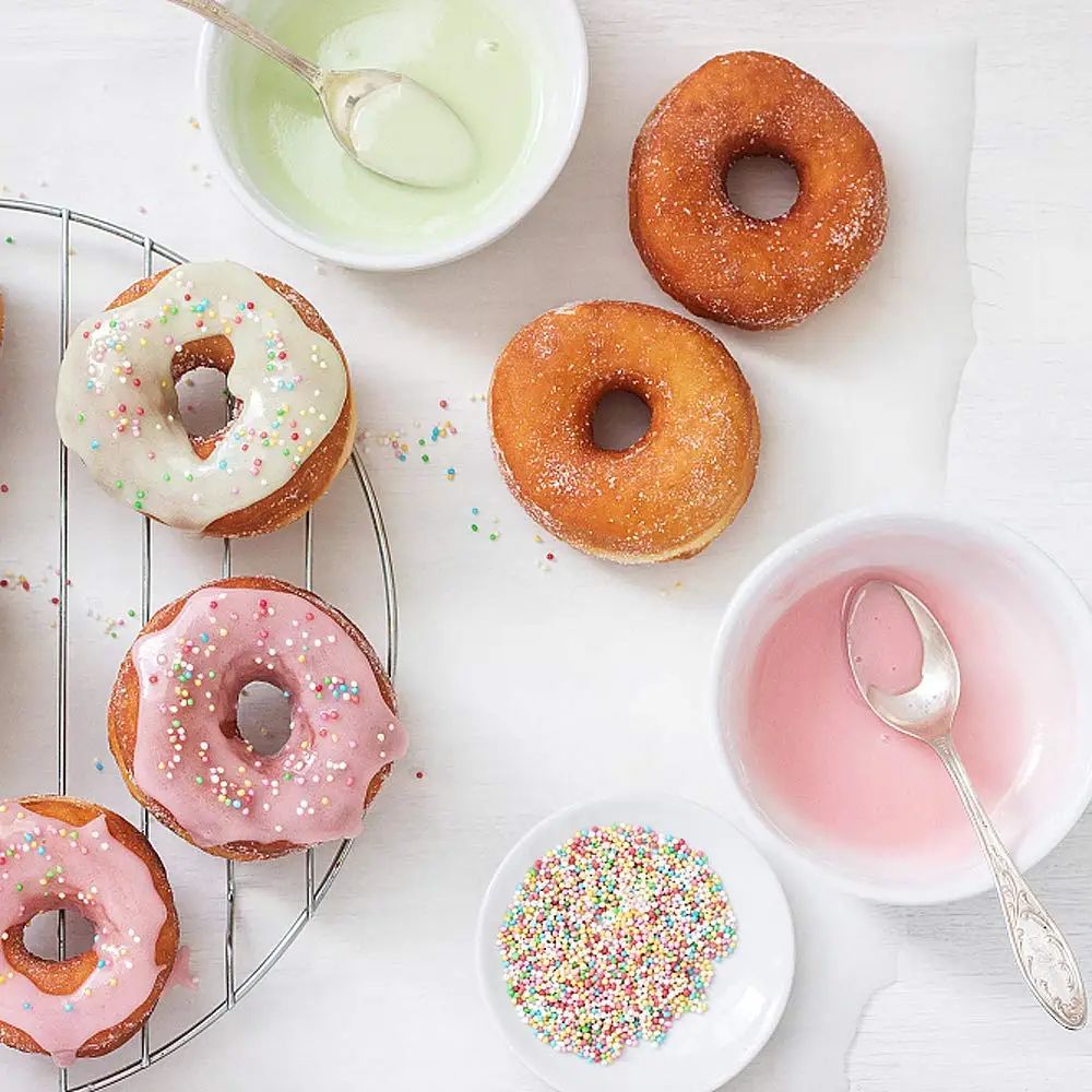 Premium 6Cavity Silicone Donut  Baking Mold  NonStick Pastry Cake  Dessert Pan 5