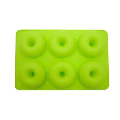 Premium 6Cavity Silicone Donut  Baking Mold  NonStick Pastry Cake  Dessert Pan 10