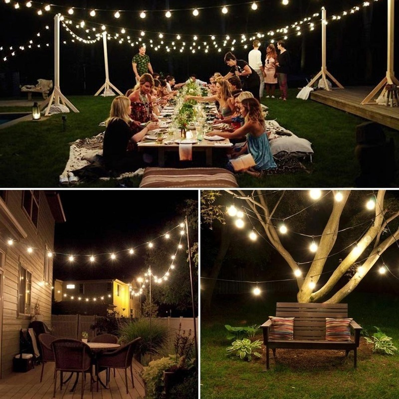 Waterproof Solar Fairy Lights for Outdoor Garden, LEDs String Light, Wedding Decoration