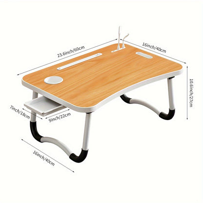 Foldable Computer Desk Ultra Large Laptop Bed Table Standing Desk For Home Portable Desk Furniture 2