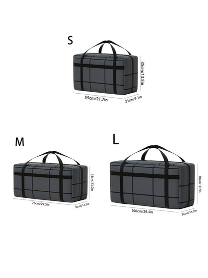 Large Capacity Portable Moving Bag Foldable Duffel Storage Bag Tidy Bedroom Dust Mobile Box Replace