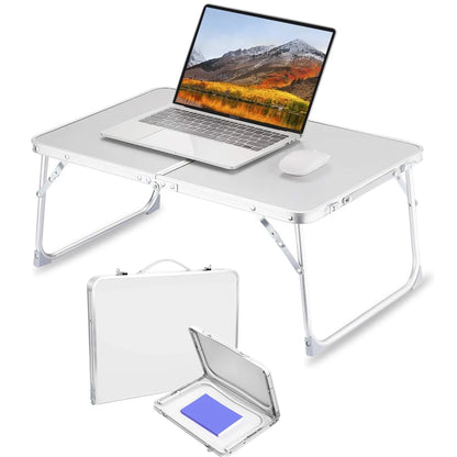 Portable Laptop Desk Stand for Bed, Foldable Lap Table, Lightweight Breakfast Table