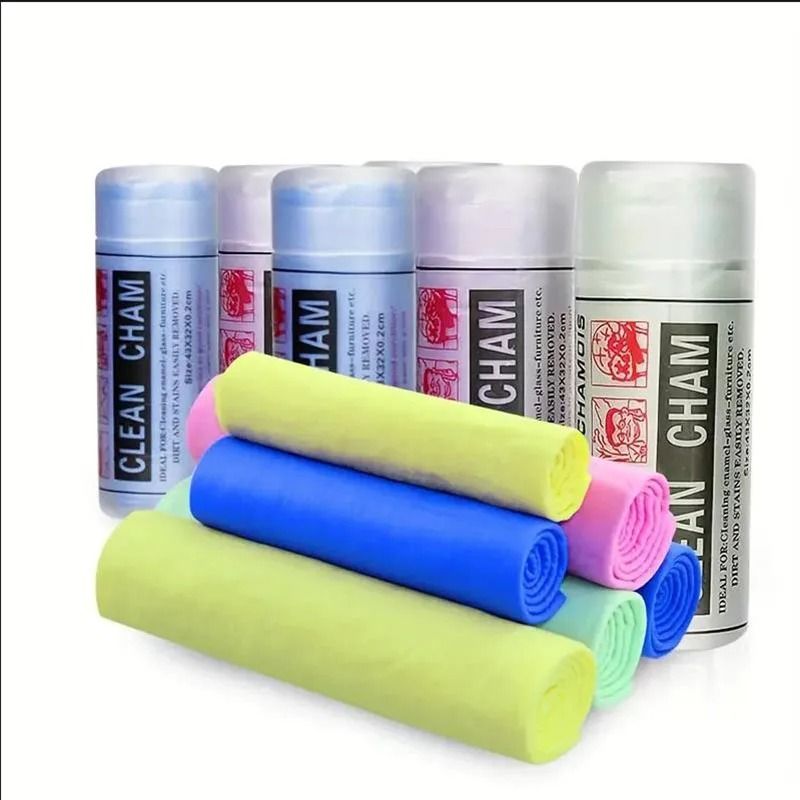 PVA Quick Dry Car Towel Ultra Absorbent Scratch Free Cleaning Cloth 6