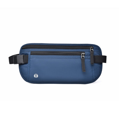 Slim Passport Holder RFID, Travel Money Belt, Blocking Pouch to Protect Cash, Credit Cards, and Travel Documents