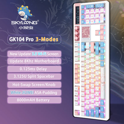 Wireless RGB Backlit HotSwappable Game Keyboard Mechanical Sport Gamer Keyboard For PC 4