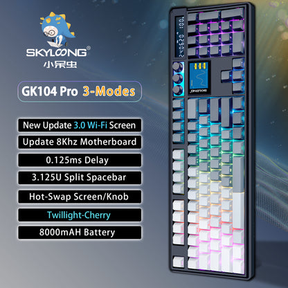 Wireless RGB Backlit HotSwappable Game Keyboard Mechanical Sport Gamer Keyboard For PC 7
