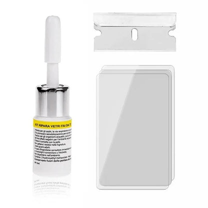 Car Windshield Crack Repair Kit Glass Curing Resin For DIY Chip And Scratch Restoration 3
