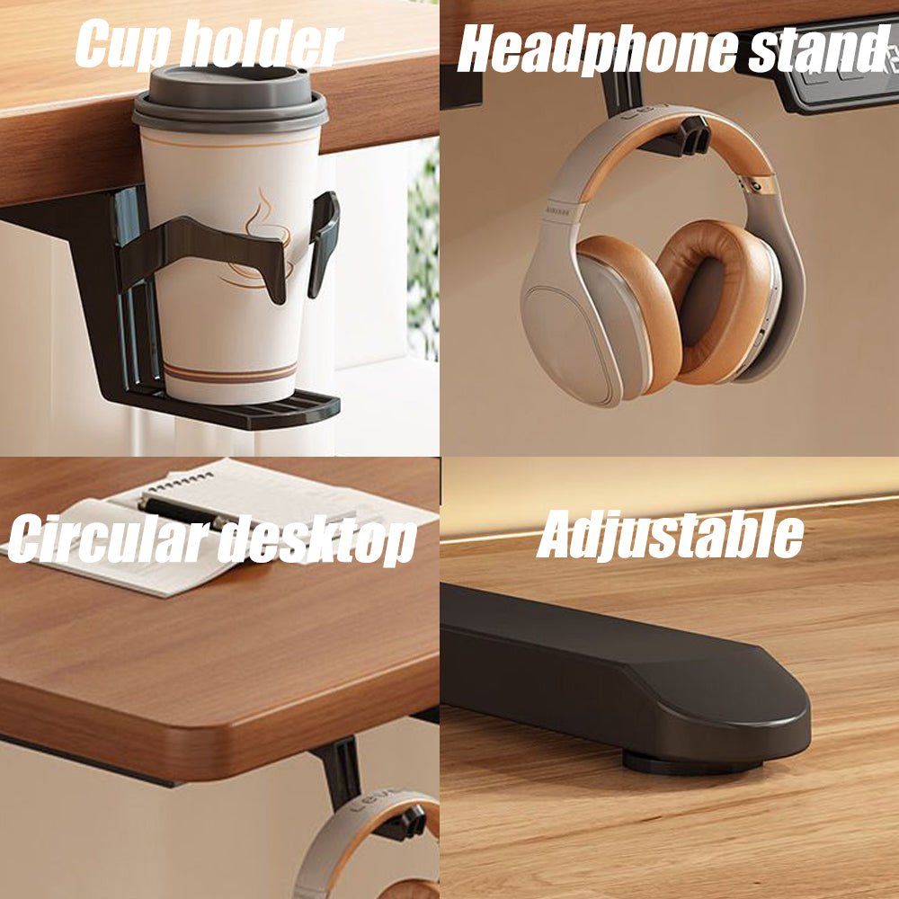 Electric Lifting Table Height Adjustable Desk Standing Sit Stand Desk Computer Desk For Home Office 4